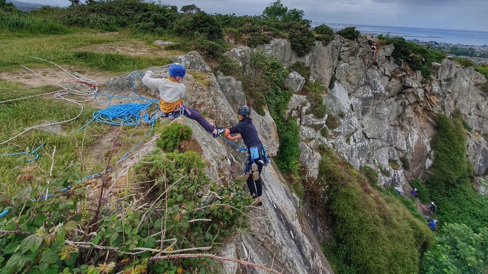 Council erects 'no climbing' signs at Dalkey Quarry