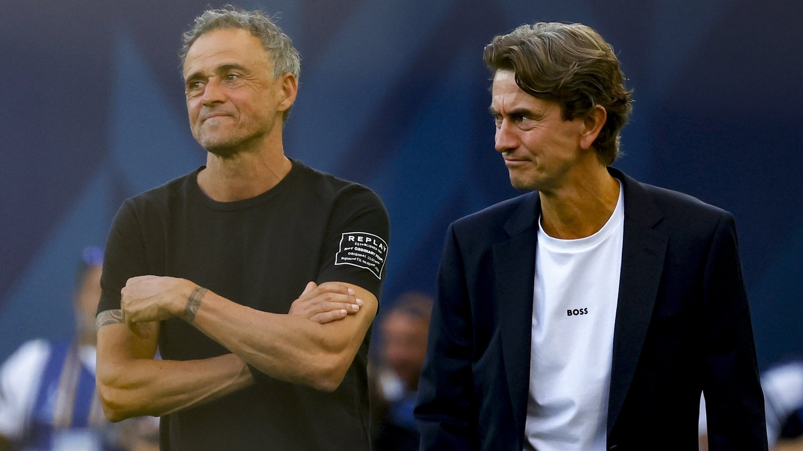 Frank proud in defeat as Enrique thanks 'Lady Luck'