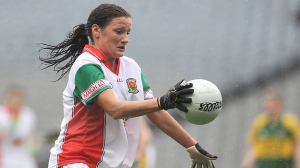 Marcella Heffernan in action for Mayo in 2008