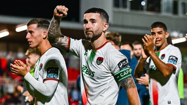 15 August 2025; Sean Maguire of Cork City after after the Sports Direct Men's FAI Cup third round match between Cork City and Waterford at Turner's Cross in Cork. Photo by Tyler Miller/Sportsfile