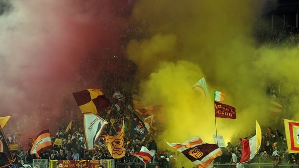Roma fans