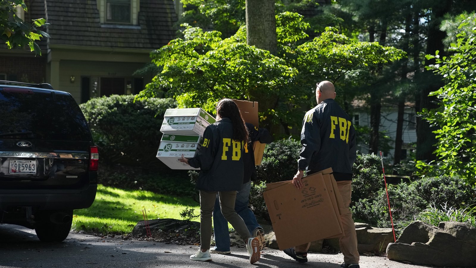 FBI agents search ex-Trump adviser John Bolton's home