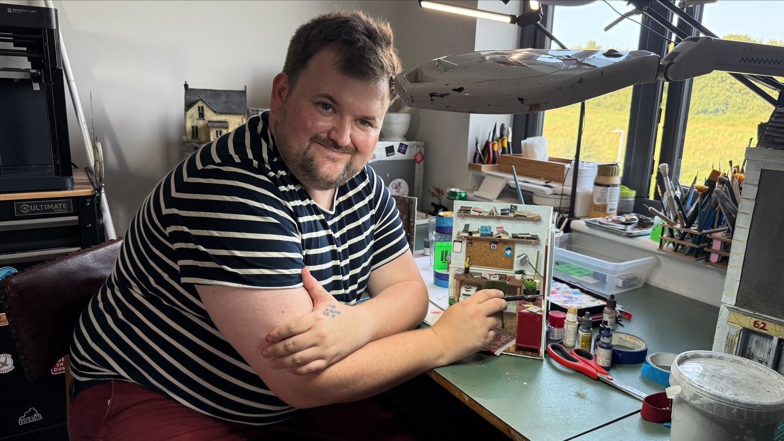 Artist's tiny take on Irish society's big problems