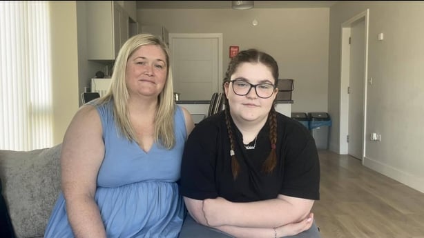 Angela Healy and her daughter Nikita Clarke