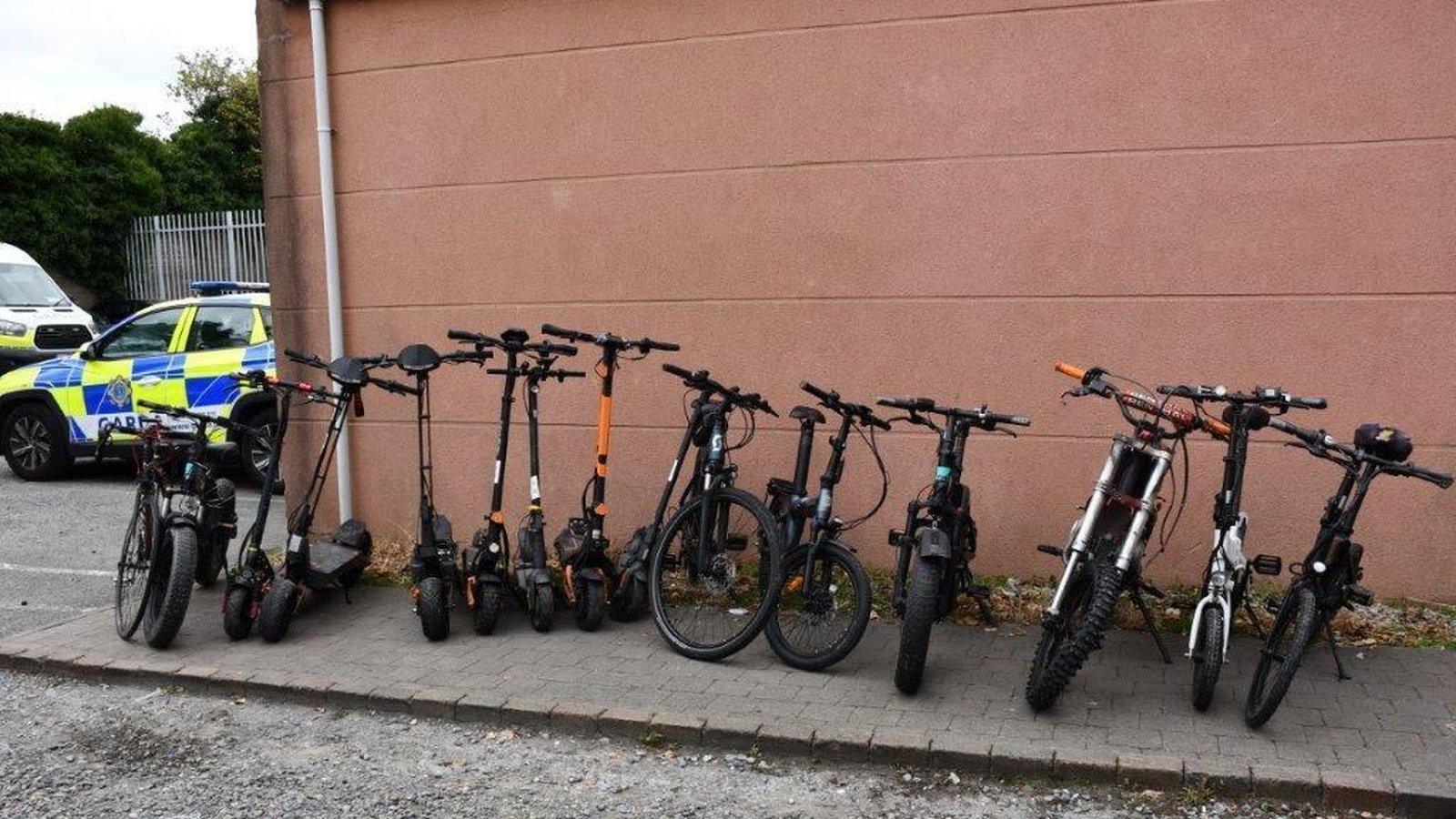 E-scooters, e-bikes seized during garda operation