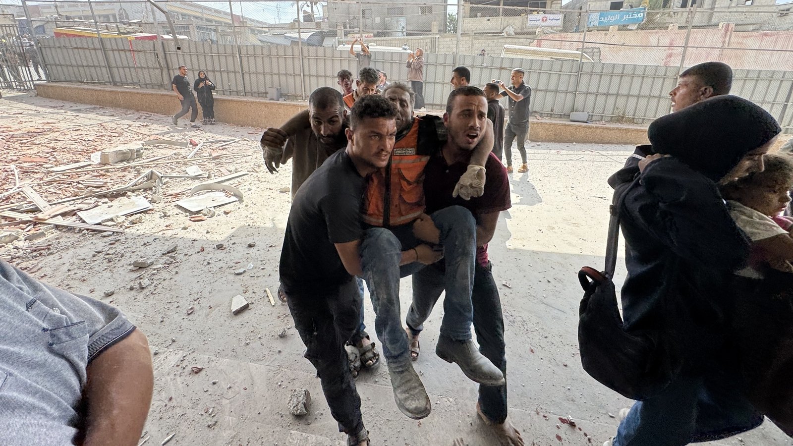 Israel hits Gaza hospital, killing at least 15 people