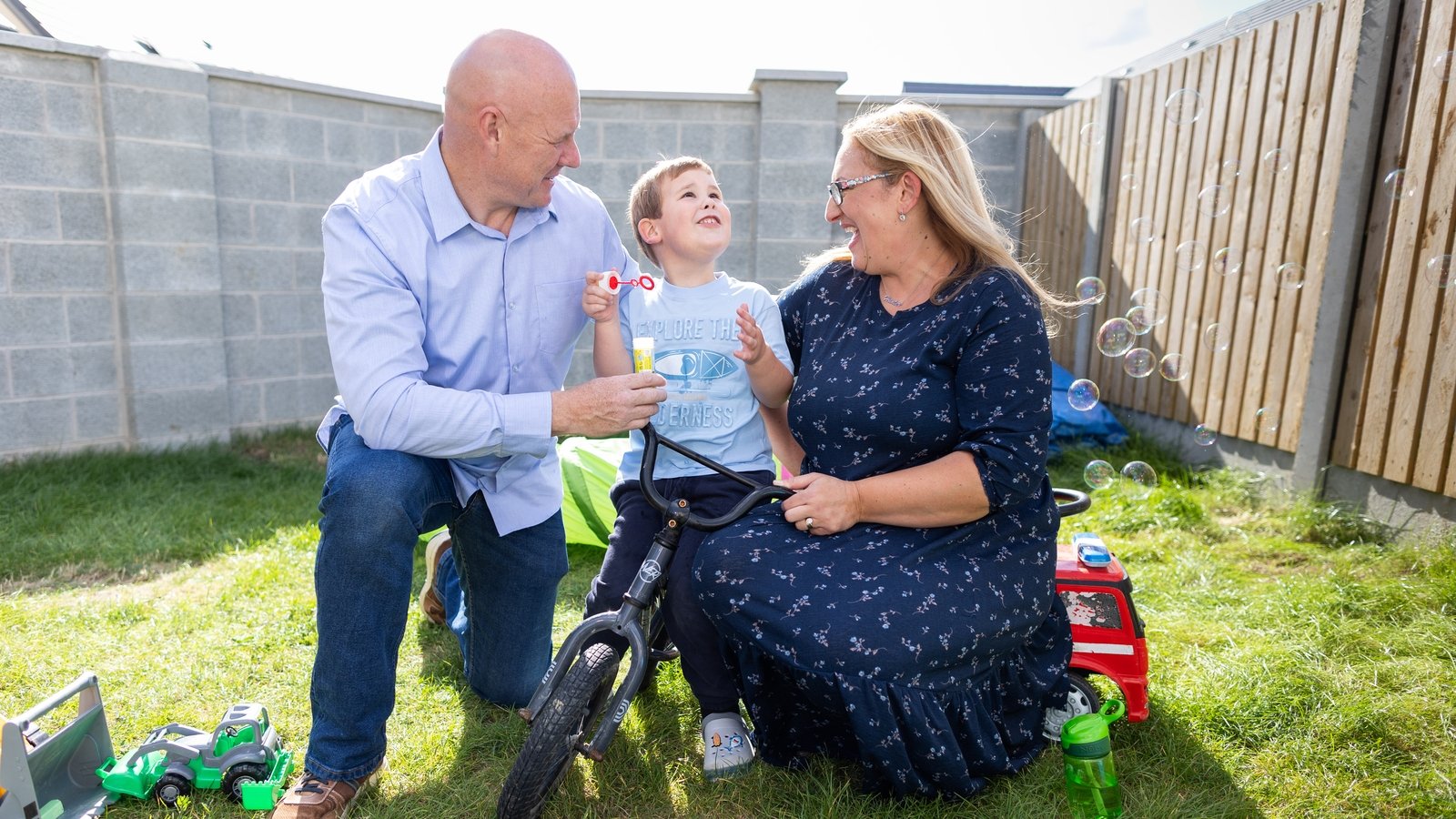 'Tears of joy' after family living in cabins secure home