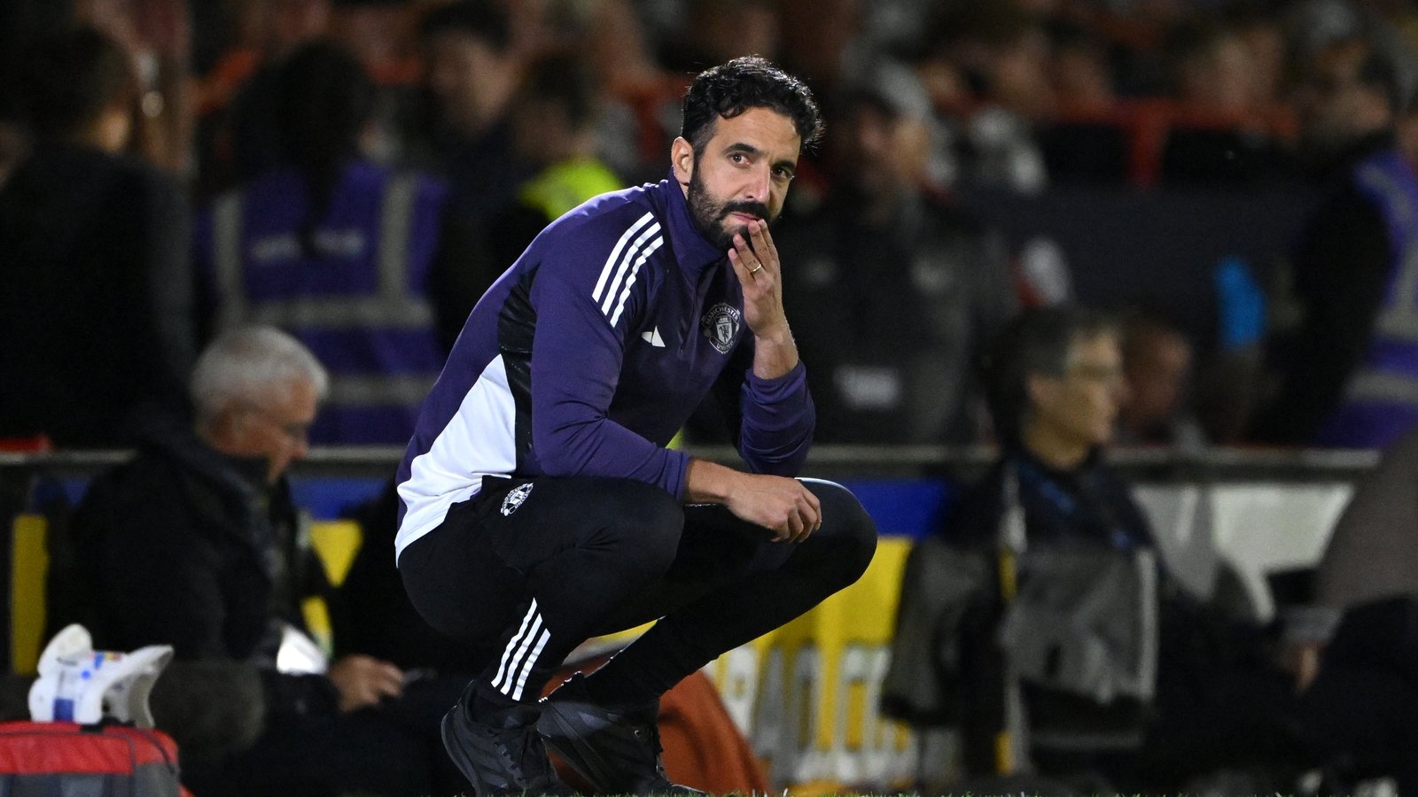 Exasperated Amorim at a loss to explain Grimsby defeat