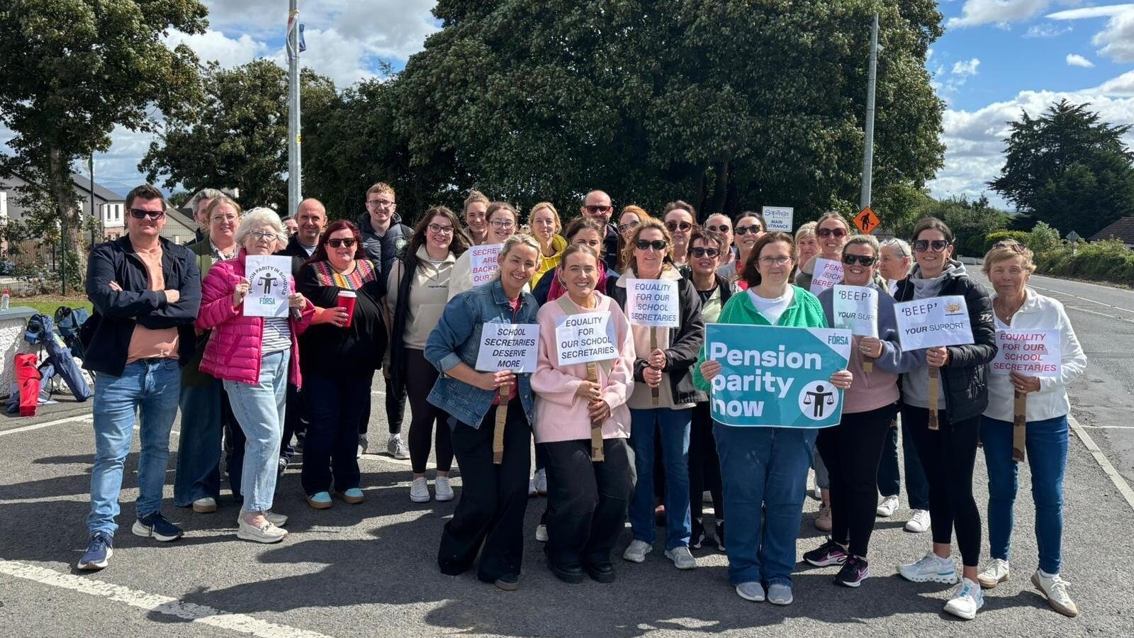 Special schools hit as SNAs refuse to pass picket line
