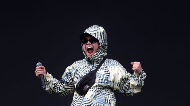 Kneecap on stage at Electric Picnic