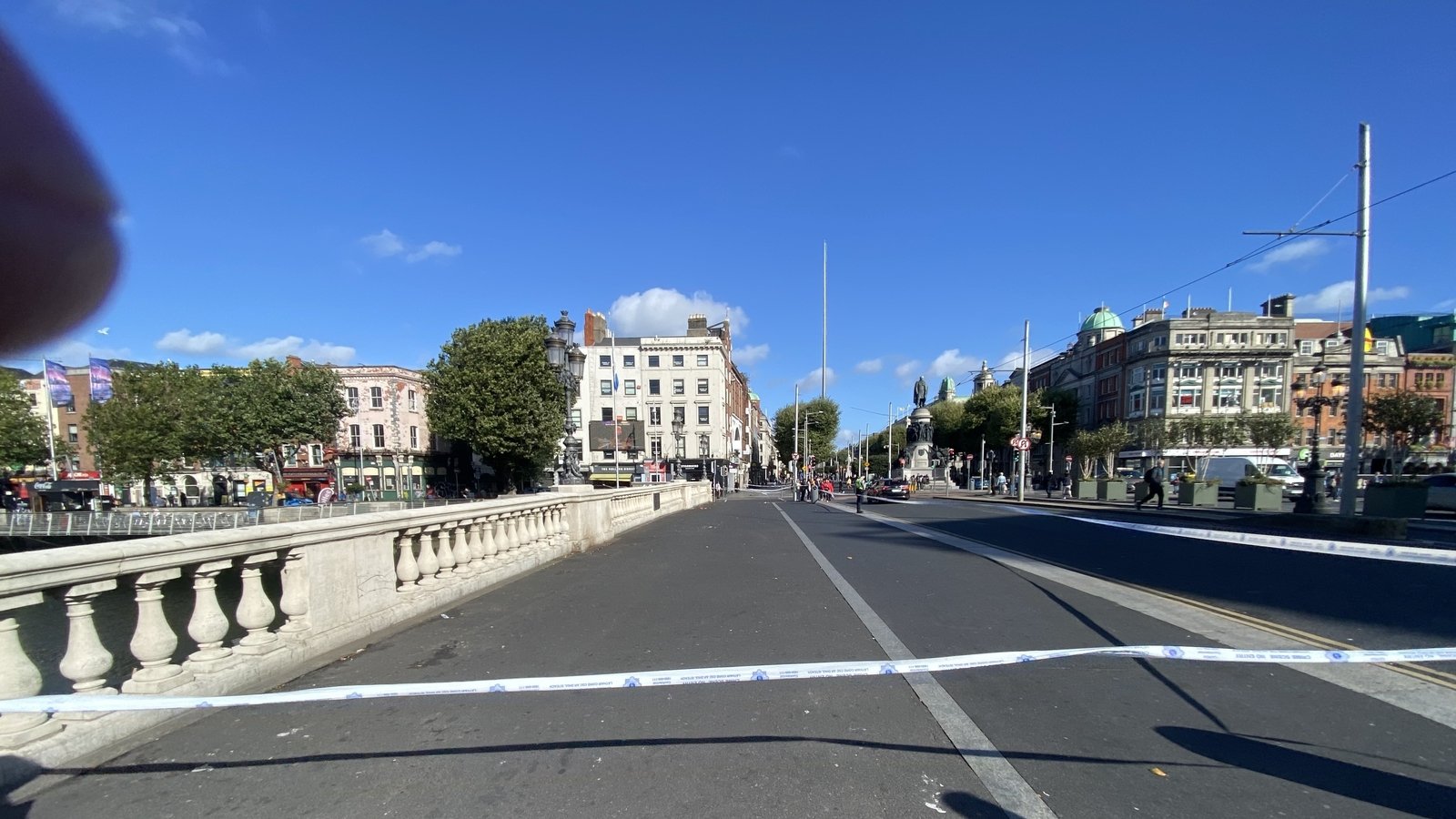 Areas around O'Connell Street cordoned off after assault