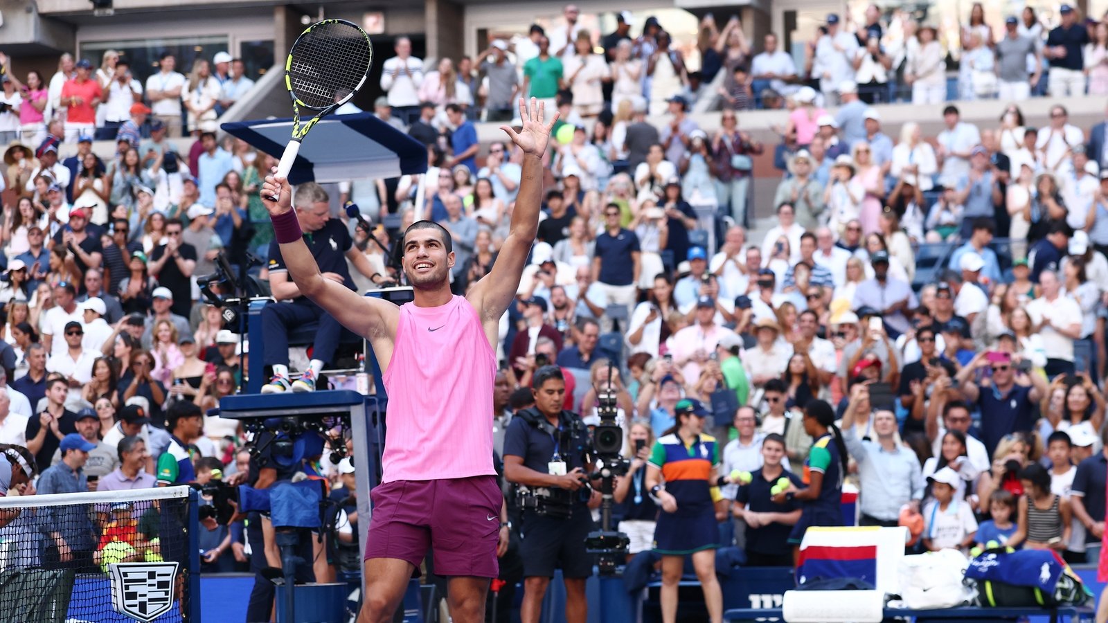 Alcaraz makes history with win at US Open