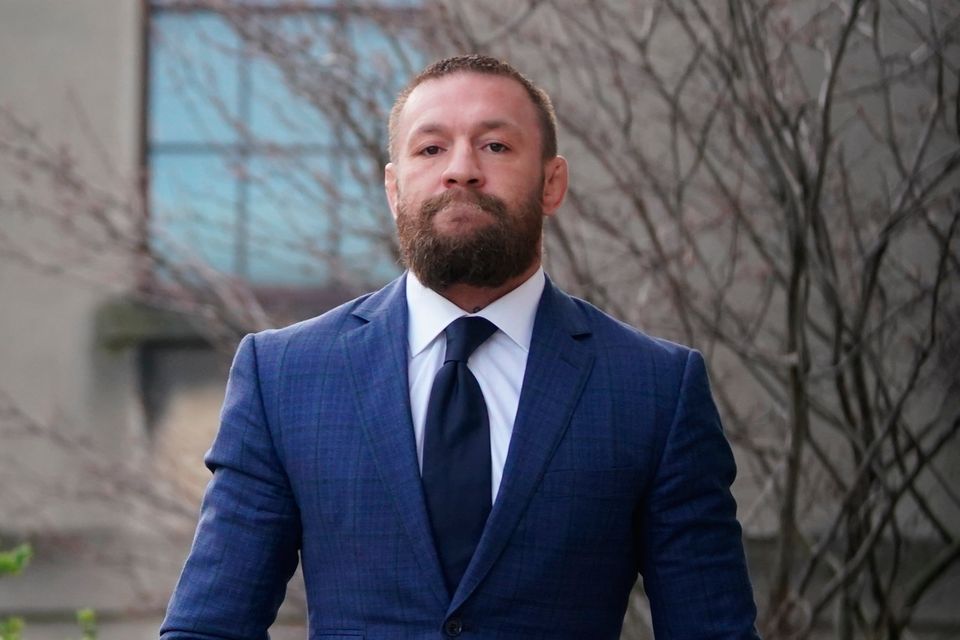 Conor McGregor lost his civil rape case appeal. Photo: PA