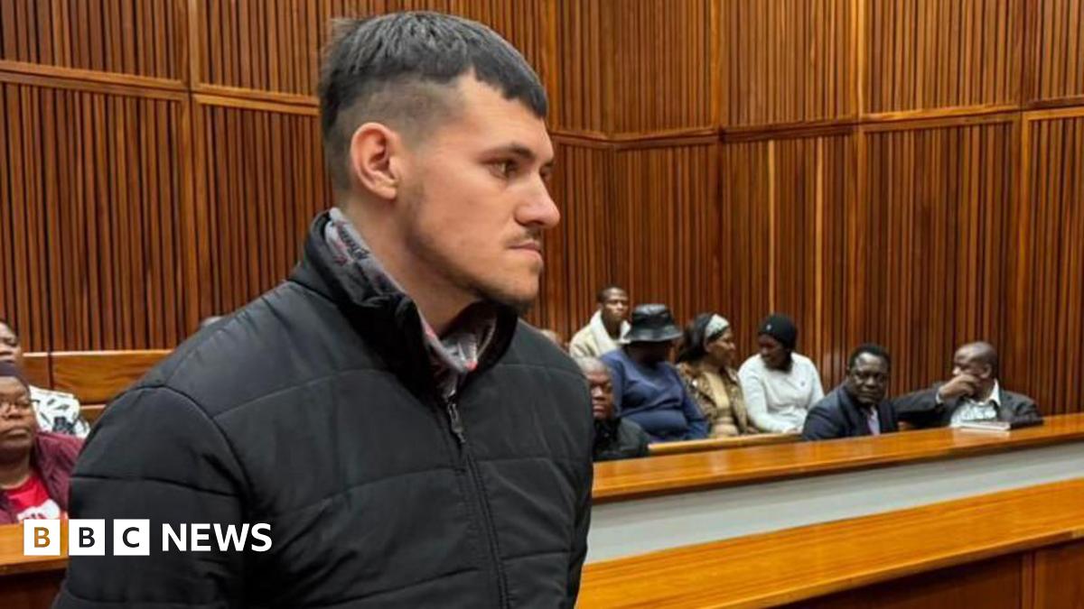 Adrian de Wet in the courthouse