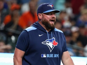 Toronto Blue Jays manager John Schneider.