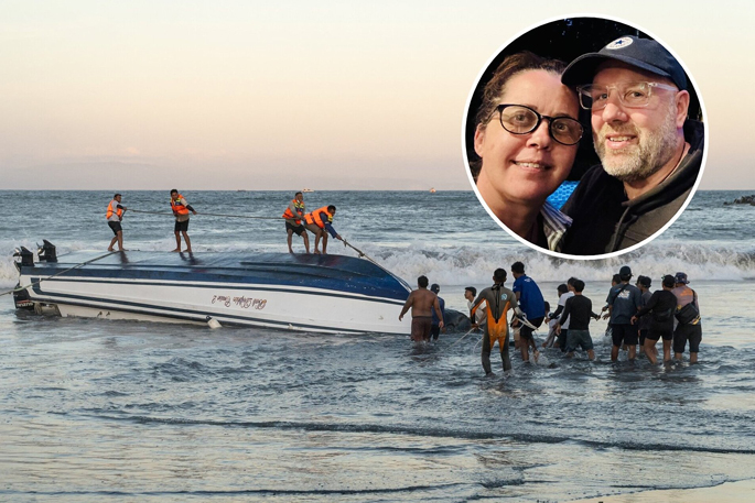 SunLive - NZ couple survive Bali ferry capsizing, three dead
