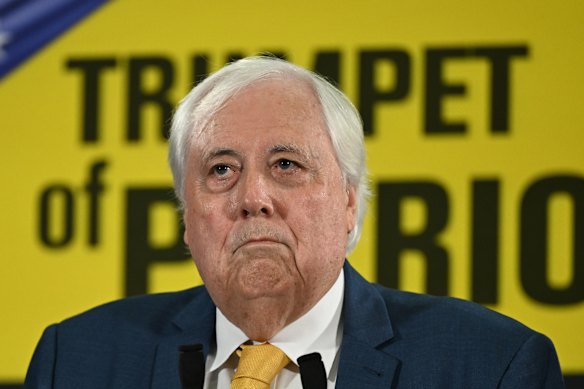 Clive Palmer has been politically active in recent years with enormous donations to his campaigns.
