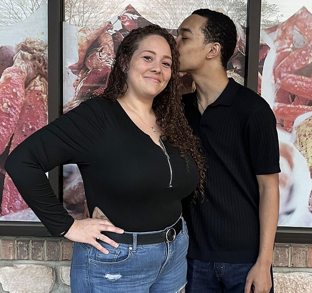 Giovanni's mom, Bridgette, left, only saw her son's frantic texts and calls the next morning
