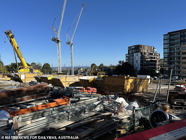 Meriton's development on 18 Shirley Street and 263–273 Pennant Hills Road (pictured) promises 620 new units