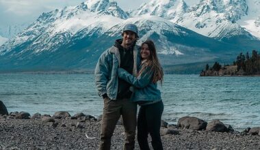 Stacey Tourout (right) and Matthew Yeomans (left) died on August 7 in the mountainous region near Trout Lake in British Columbia
