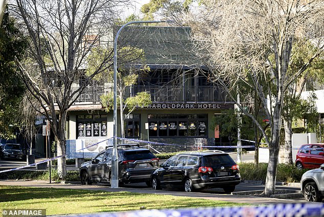 It is the second shooting to rock Sydney in two days, after gunmen opened fire outside a busy pub during the dinner rush on Sunday and shot an underworld figure with links to a street gang