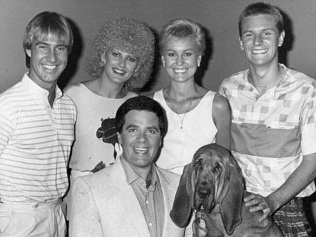 She is currently defending an unfair dismissal claim brought against her Aboriginal filmmaking company company Blackfisch by her third cousin, Gomeroi knowledge keeper Matthew Priestley, who is known as Uncle Matt (pictured: Ms Rutter in her TV heyday, second from right)