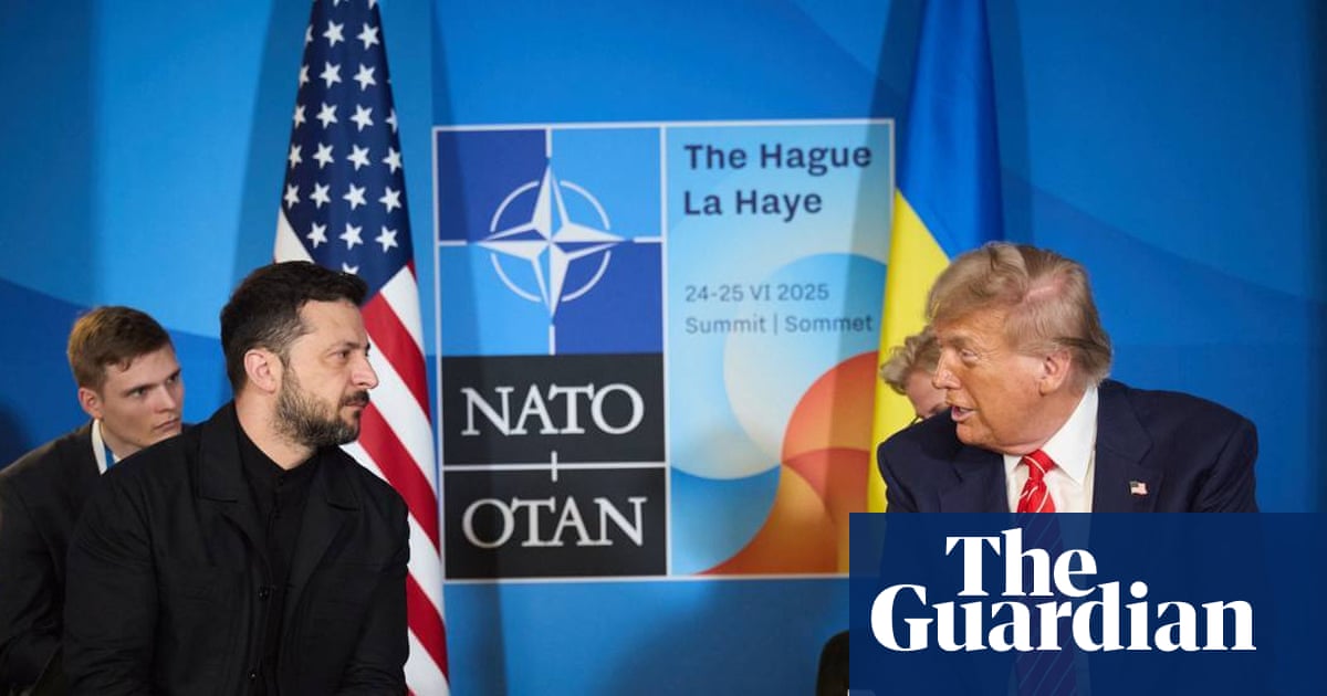 Trump rules out Ukraine reclaiming Crimea or joining Nato as European leaders gather in Washington | Ukraine