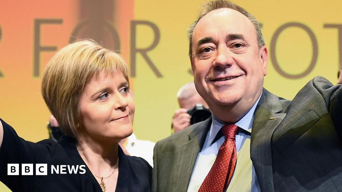 Nicola Sturgeon and Alex Salmond