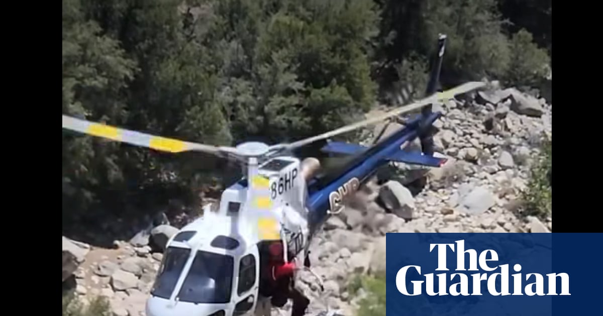 ‘Stunning survival story’: Police rescue California man trapped behind waterfall for two days | California