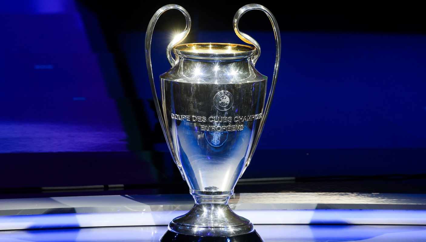 The UEFA Champions League trophy is on display during the UEFA European Club Football Season Kick-Off event in Monaco, 31 August 2023. The event sees the UEFA Champions League group stage draw, as well as the UEFA Awards ceremony to honour the men and women Player of the Year, the men and women Coaches of the Year, and to present the UEFA President’s Award. EPA-EFE/GUILLAUME HORCAJUELO (new format in 2024-25)