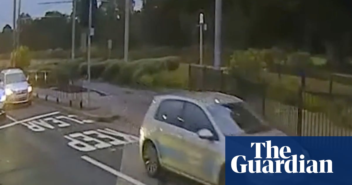 Video showing ‘heart-in-mouth’ light rail near misses released during NSW safety campaign | Transport