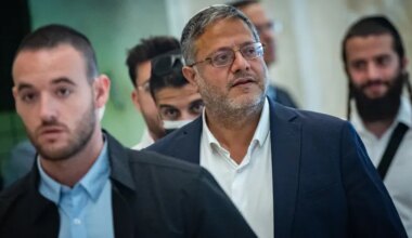 Left-wing activists accost Ben Gvir and his children during family vacation