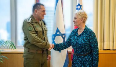 IDF, WFP leaders discuss humanitarian efforts for Gaza Strip
