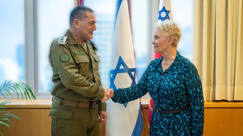 IDF, WFP leaders discuss humanitarian efforts for Gaza Strip