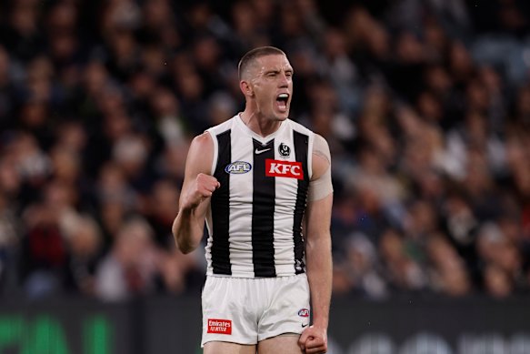 Darcy Cameron has re-signed with the Pies.