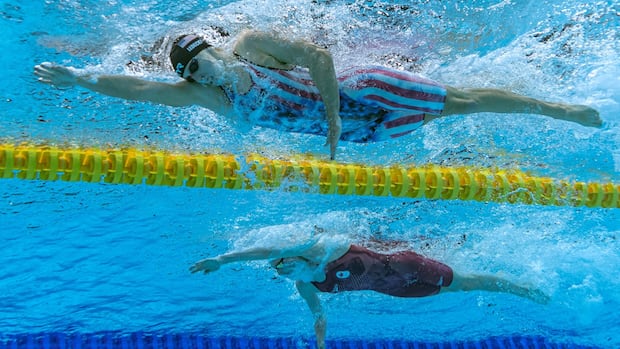 Tale of the tape: McIntosh vs. Ledecky in the 800-metre freestyle