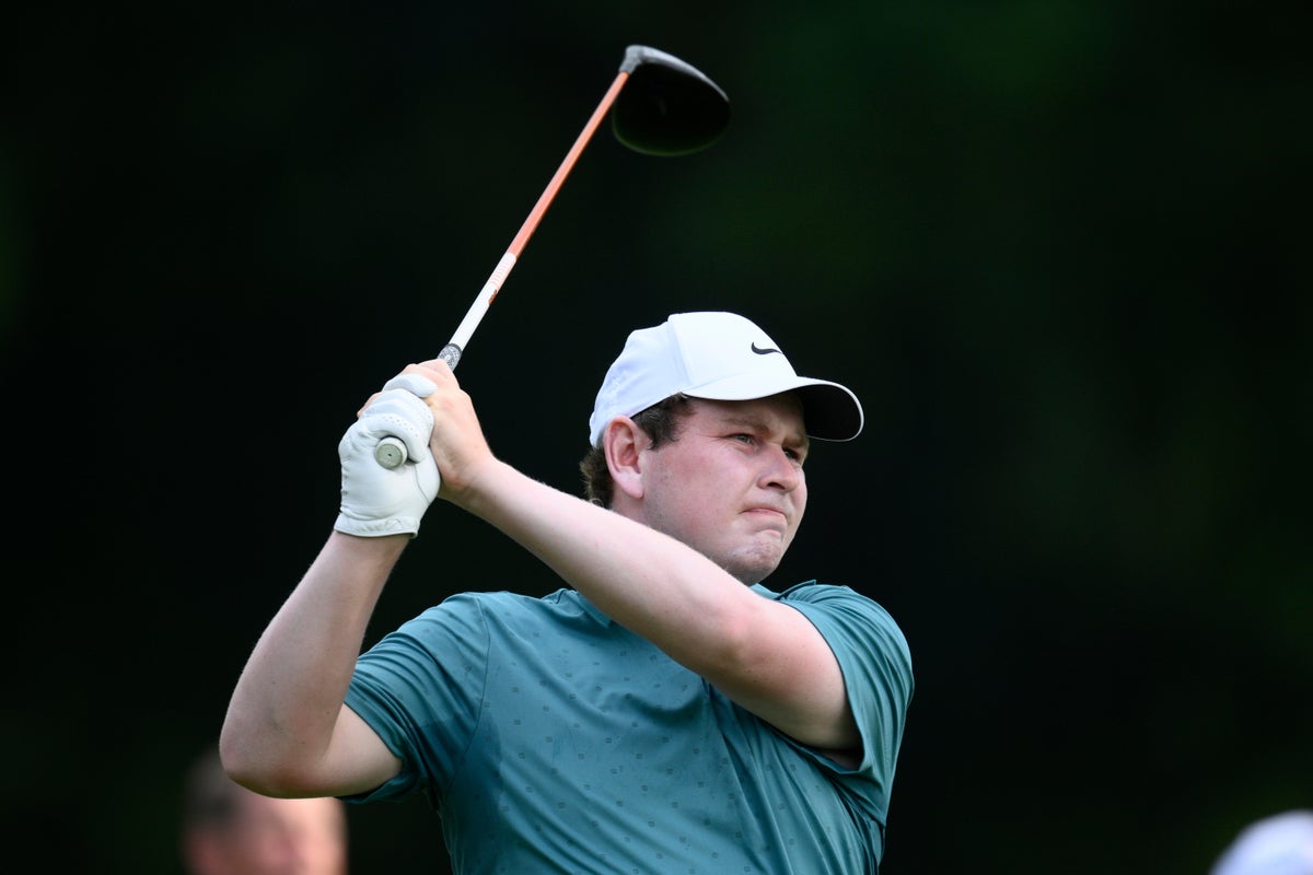 Scotland’s Robert MacIntyre holds three-shot lead at BMW Championship