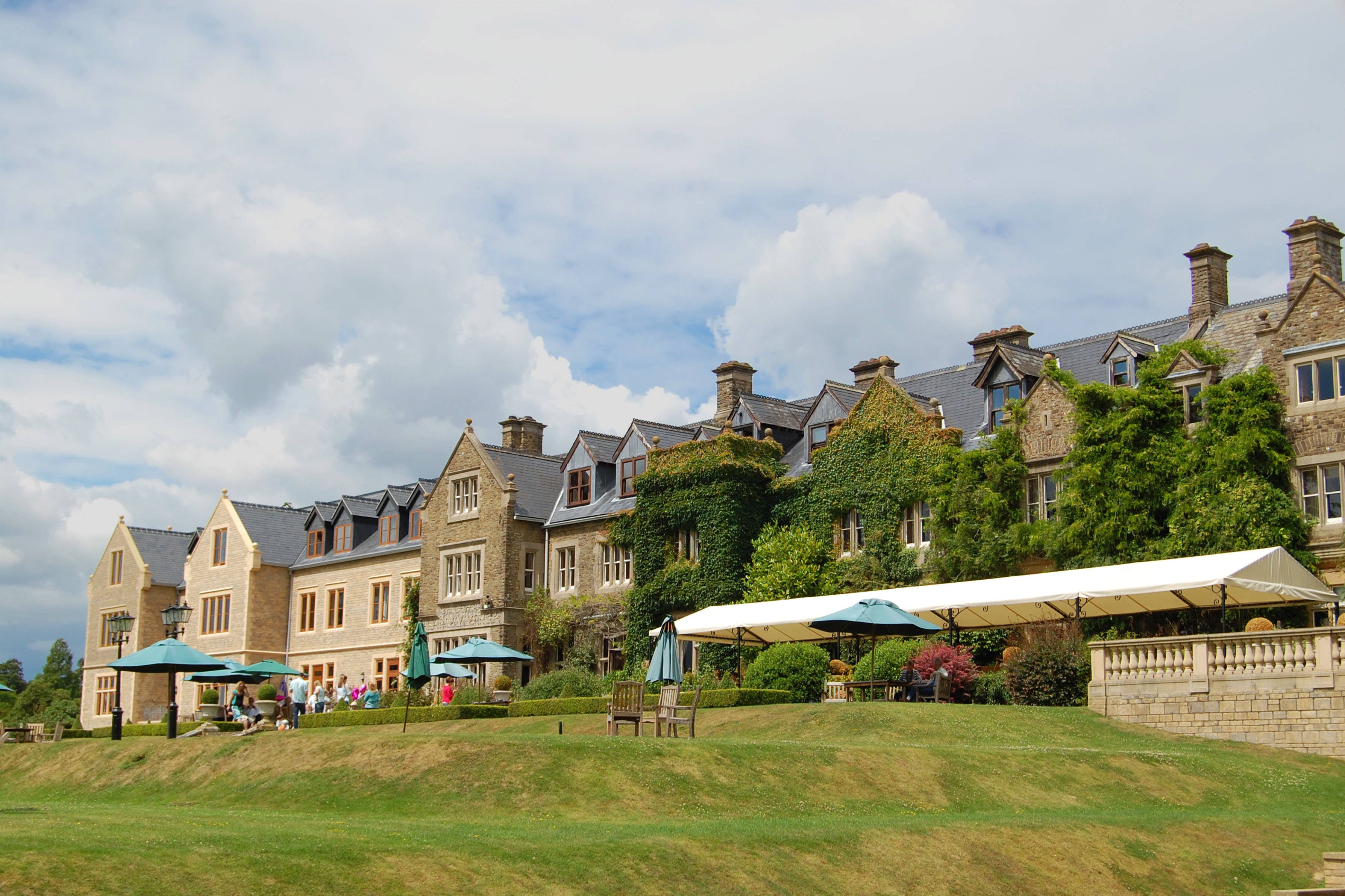 Ms Mickleburgh and her ex-fiance were staying at the Pennyhill Park Hotel in Bagshot, Surrey (Alamy/UK)
