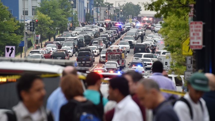 Police and emergency crews arrive at the scene on July 2. In September 2013, <a href=