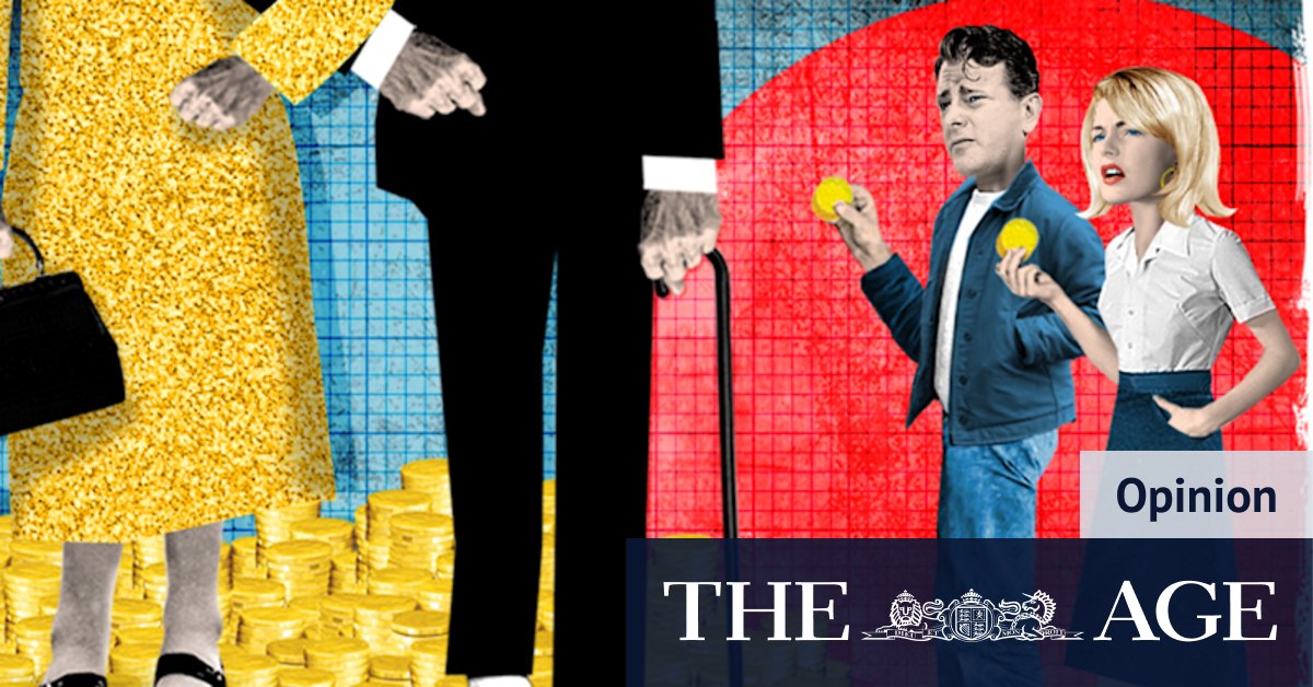 Act of bastardry is shifting wealth away from young Australians