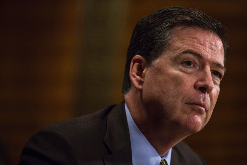 Former FBI Director James Comey.