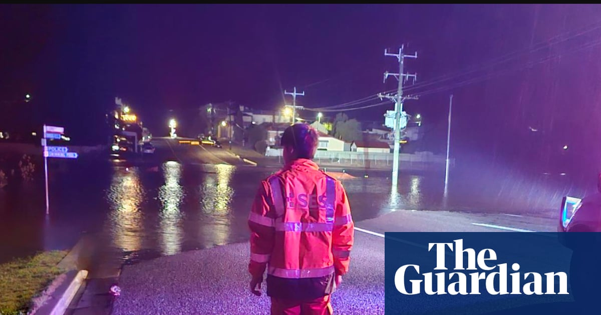 Woman swept away in flood waters in Hunter region as emergency services respond to more than 1,450 calls | Australia weather