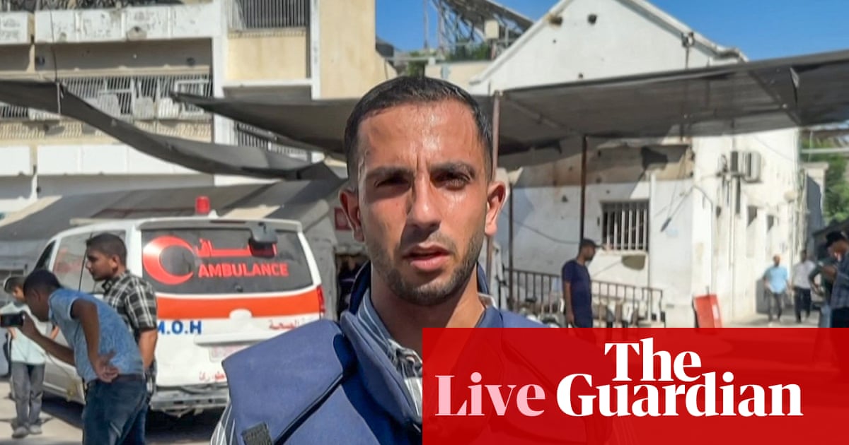 Outrage as Israeli troops kill Al Jazeera journalist in Gaza City – live updates | World news