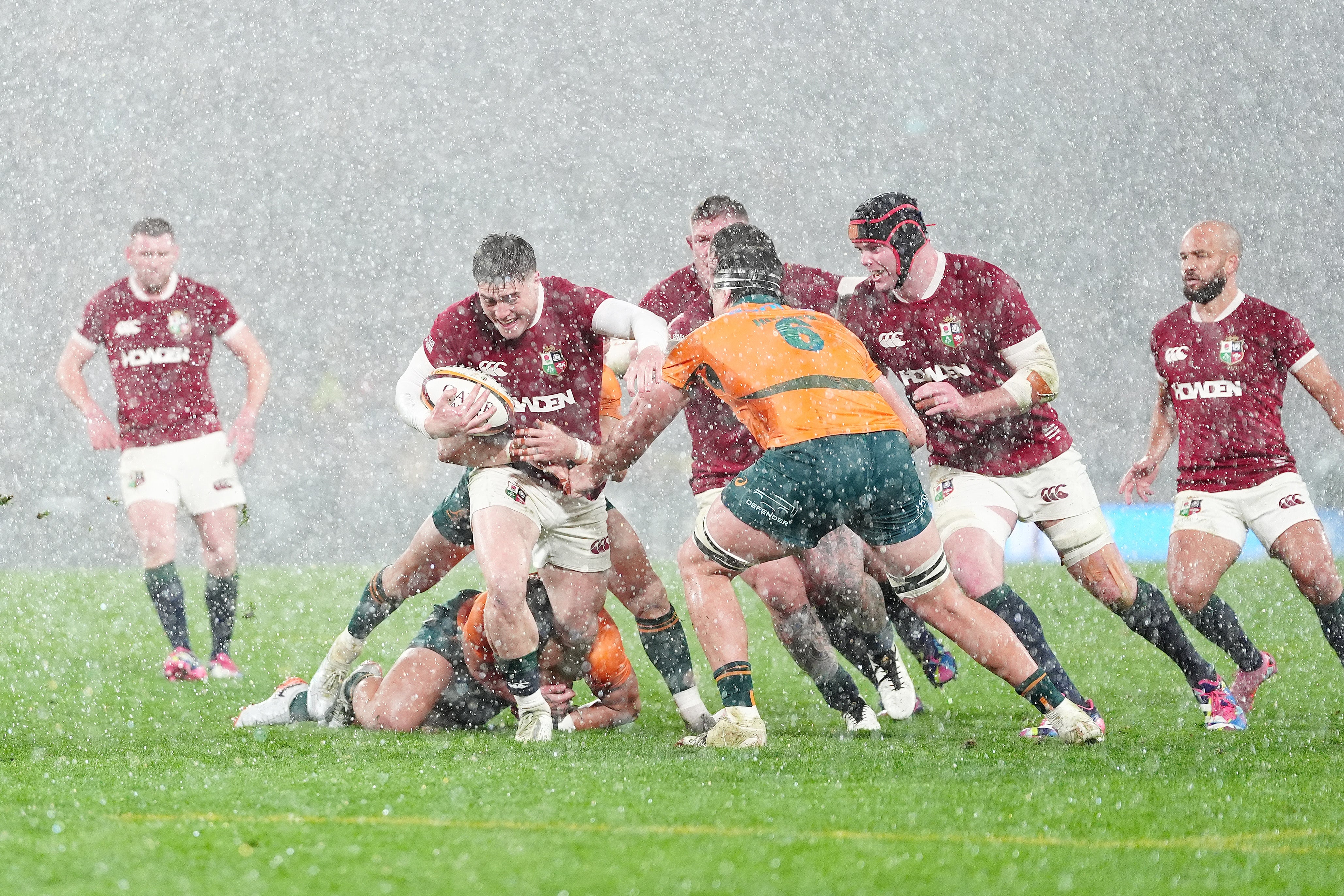 The Lions were beaten in crazy conditions in Sydney
