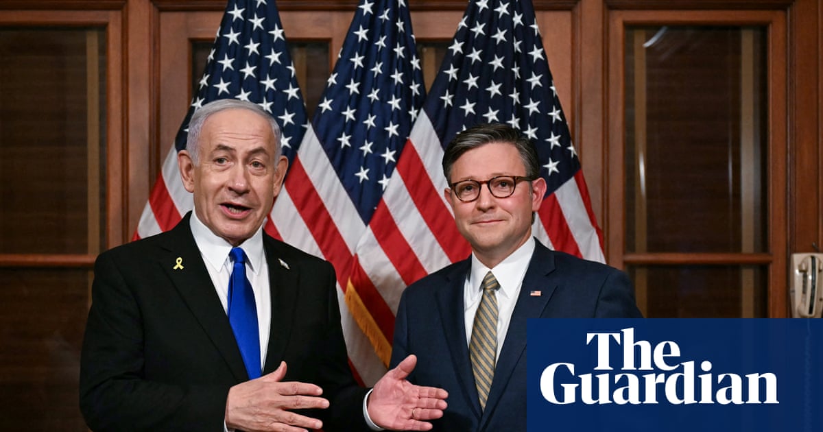 Speaker Mike Johnson visits occupied West Bank to support Israeli settlers | Republicans