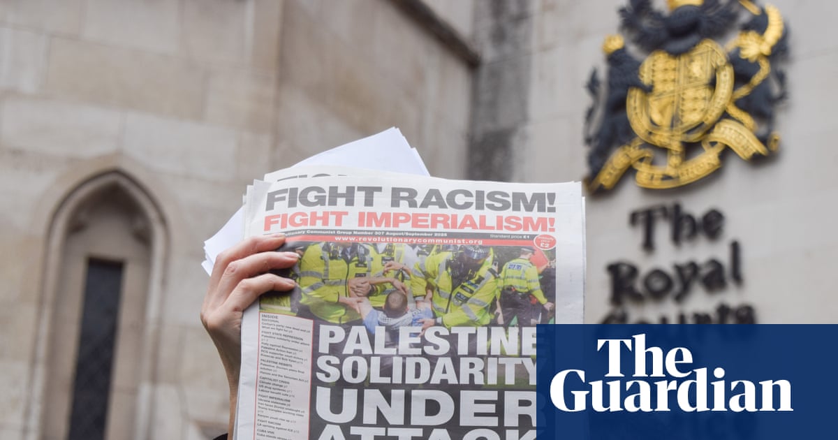 Three charged with supporting Palestine Action at London rally | UK news