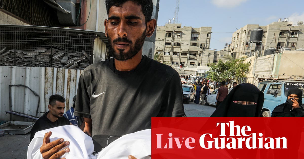 Six killed and dozens wounded by Israeli army while collecting aid, says Gaza civil defence – Middle East crisis live | Israel-Gaza war