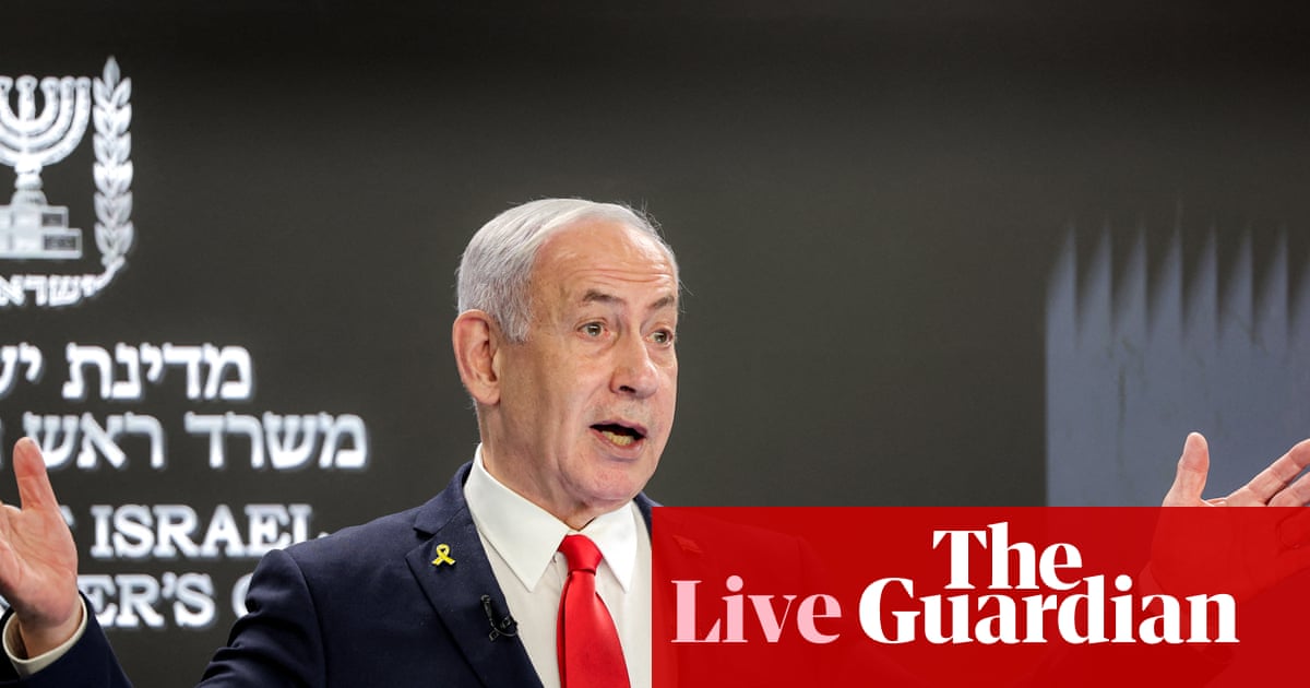 News live: Netanyahu brands Australia ‘shameful’ for ‘marching into rabbit hole’ of recognising Palestinian statehood | Australia news