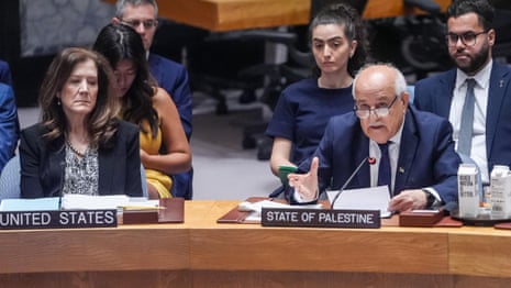 UN ambassadors discuss Israel's Gaza City seizure plan – video 