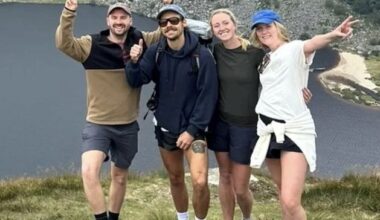 Harry Styles spotted hiking near Wicklow’s scenic Lough Tay